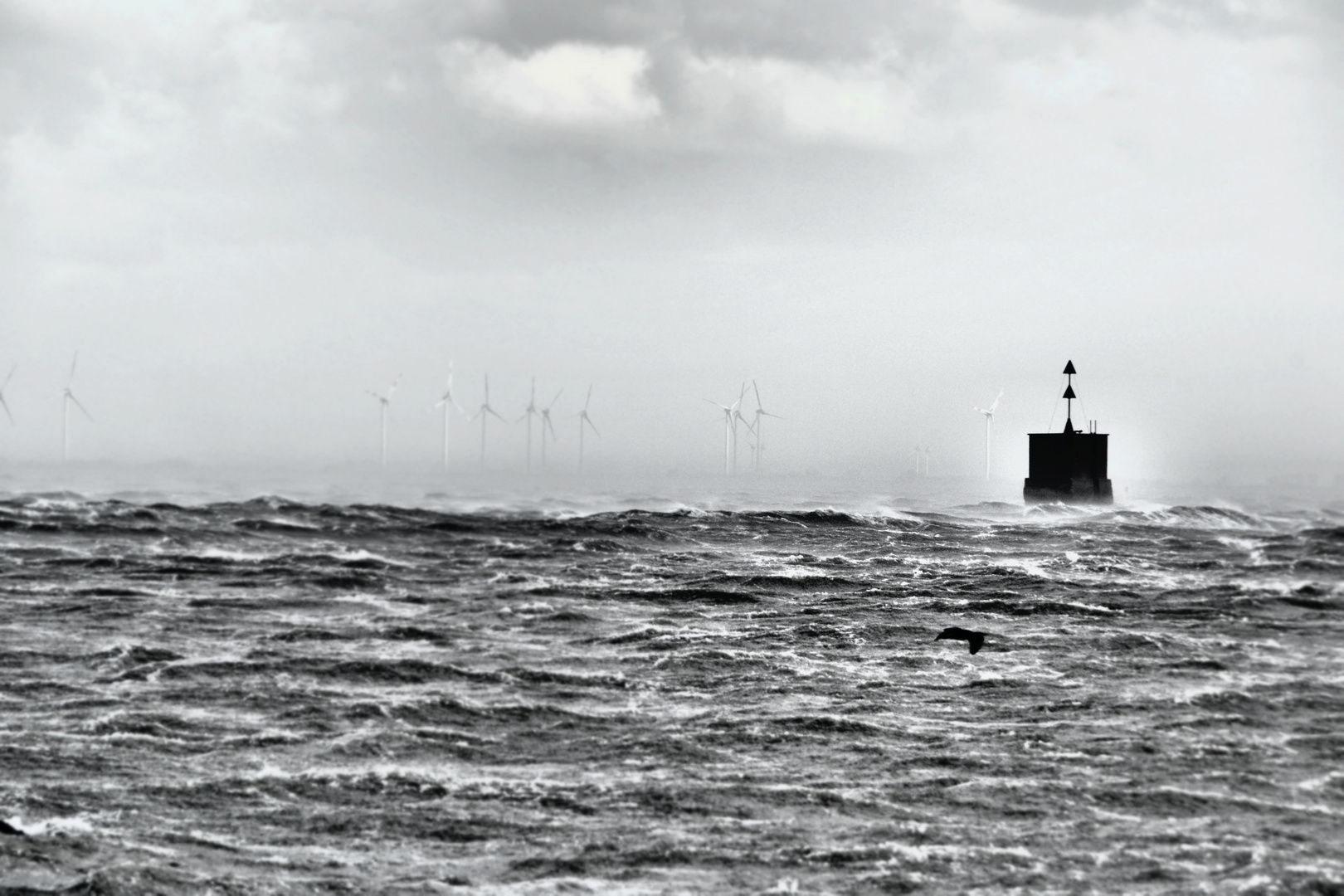 Sturm auf dem Jadebusen