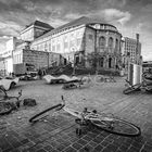 Sturm auf dem Platz der Synagoge