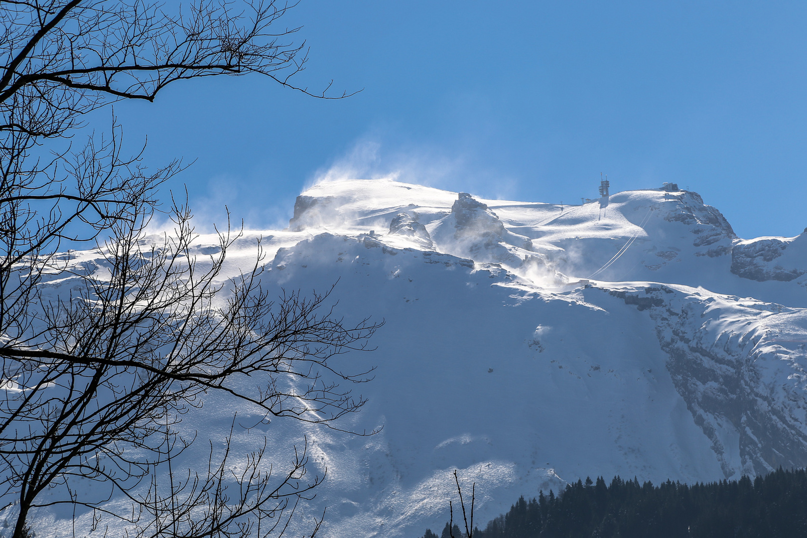 Sturm auf dem Titlis