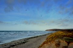 Sturm auf der Insel Hiddensee