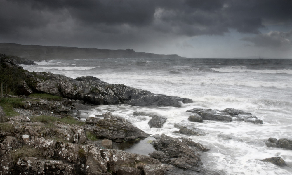 Sturm auf der Isle of Skye