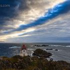 Sturm auf der Leuchtturminsel Litløy