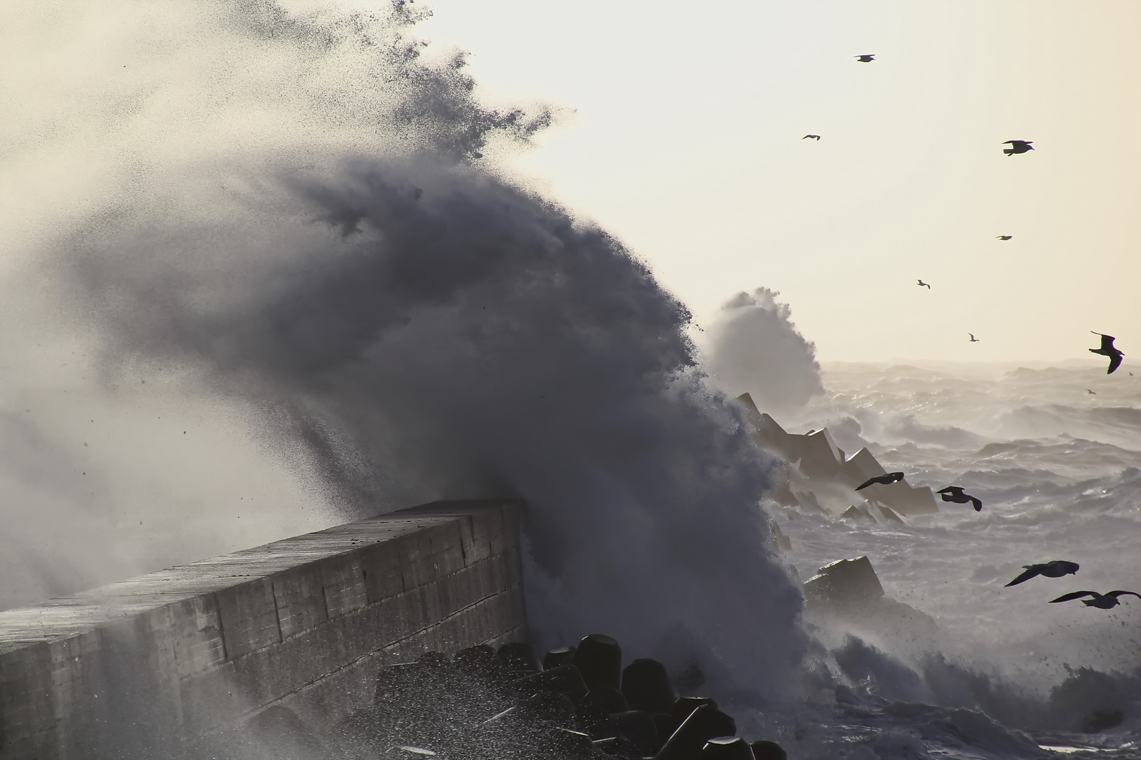 Sturm auf Helgoland