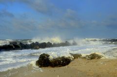 Sturm auf Hiddensee 17.Dezember 2011