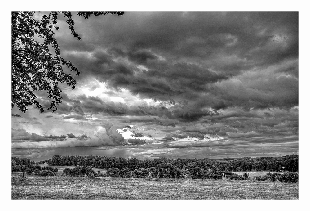 Sturm im Bergischen Land