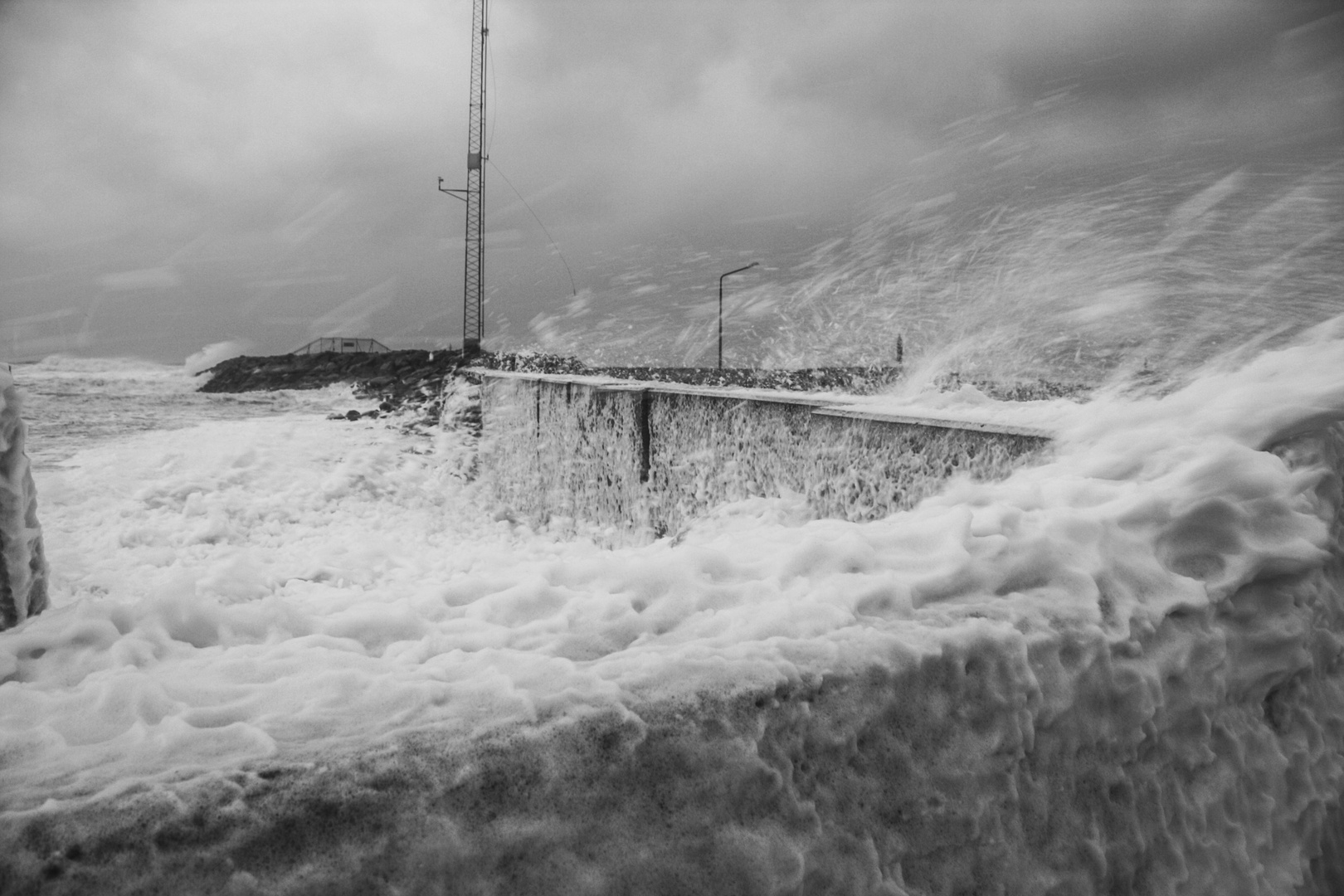 Sturm im Hafen