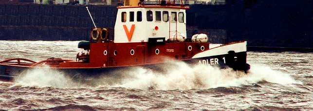 Sturm im Hafen