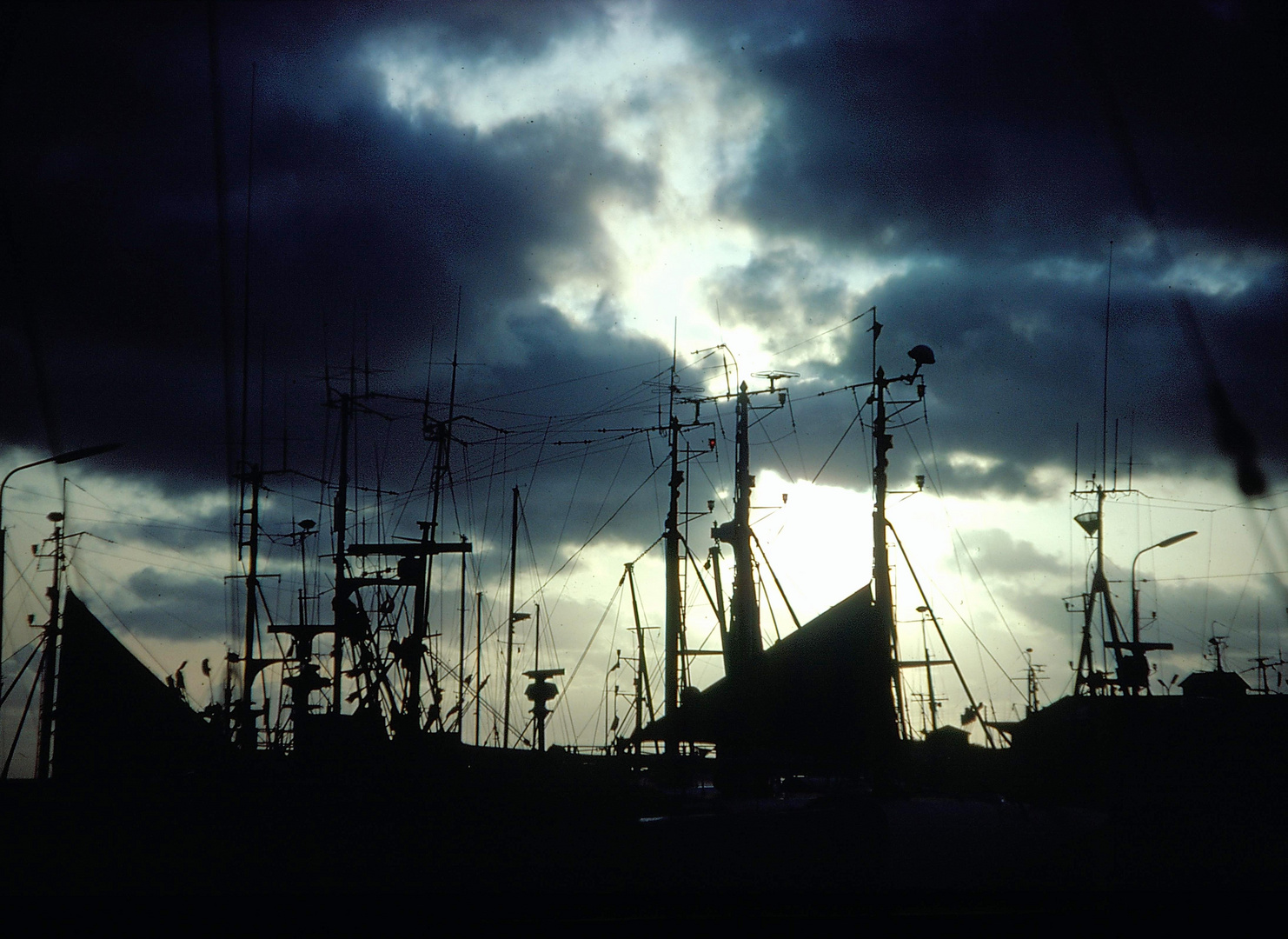 Sturm im Hafen