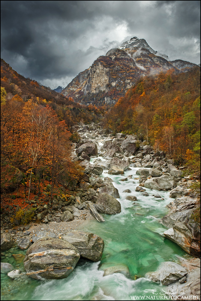 Sturm im Valle Verzasca