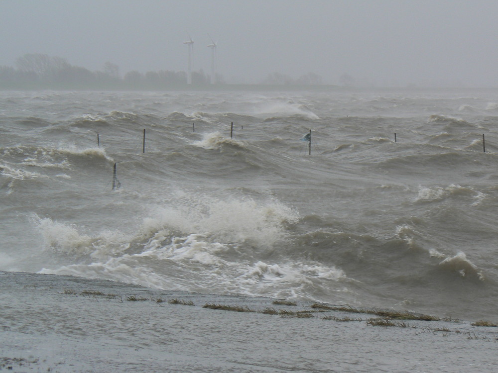 Sturm in Bremerhaven 2