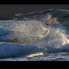 Sturm in der Gletscherlagune / Island Süd 07 / Impression 005