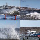 Sturm in der Ostsee und Kieler Förde...