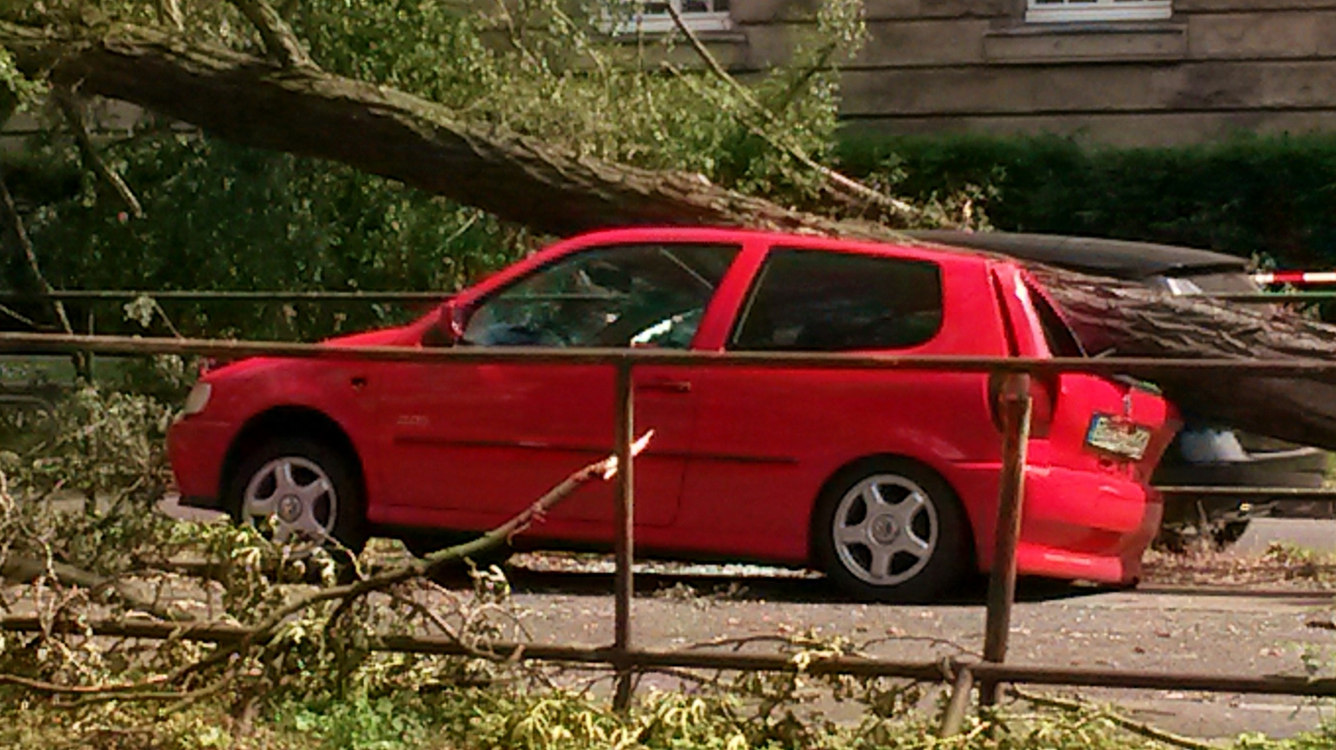 Sturm in Düsseldorf ...... ein windiger Abend