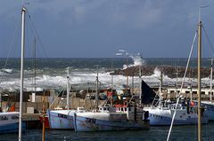 sturm in hirtshals