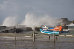 Sturm in Le Conquet