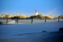 Sturm in Warnemünde 1