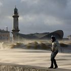 Sturm in Warnemünde 2