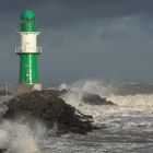 Sturm in Warnemünde 4