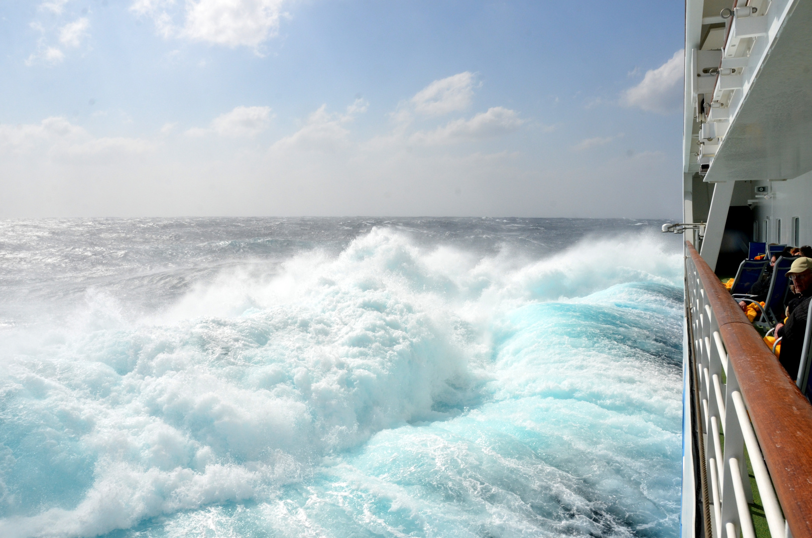 Sturm Mittelmeer Aida Mar 15.03.2013