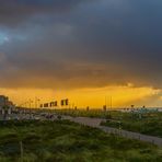 [ Sturm & Sonnenuntergang, Nordwijk ]