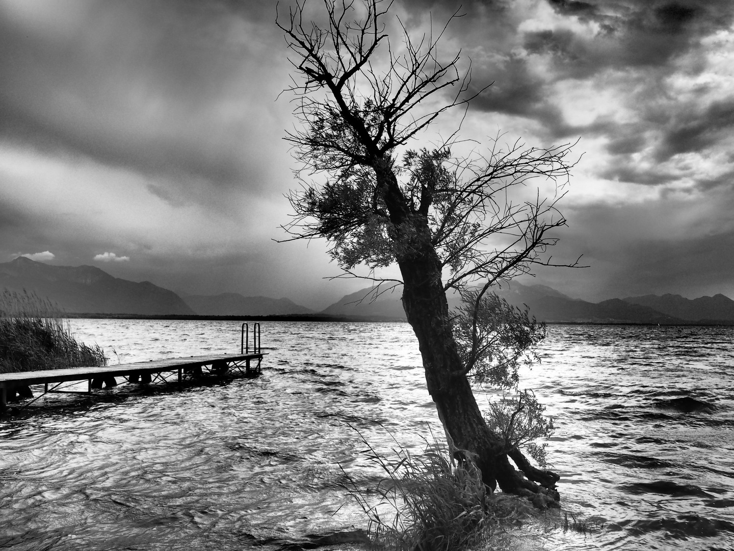 Sturm statt Baden