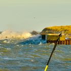 Sturm Tag Helgoland 