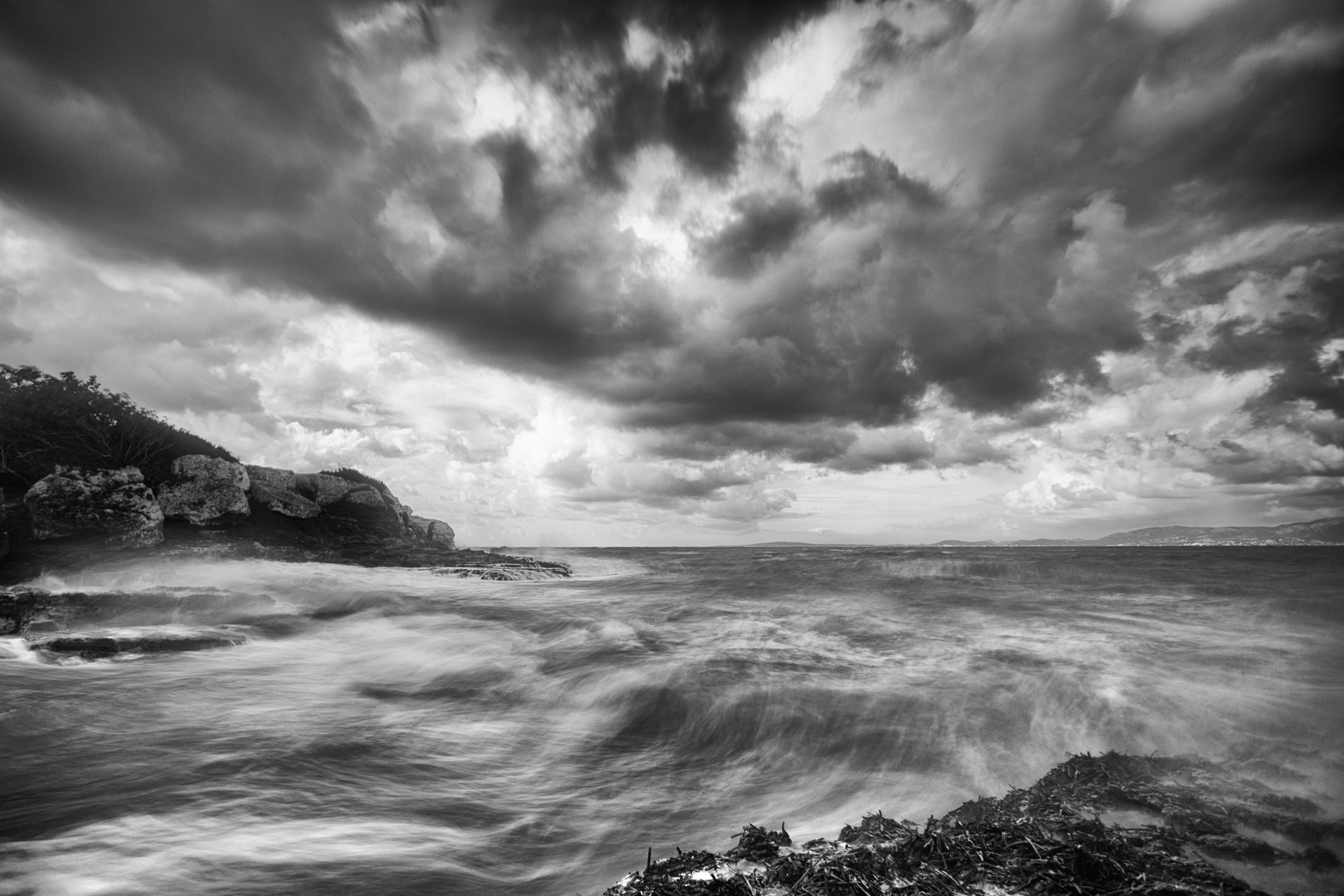 Sturm über der Insel...