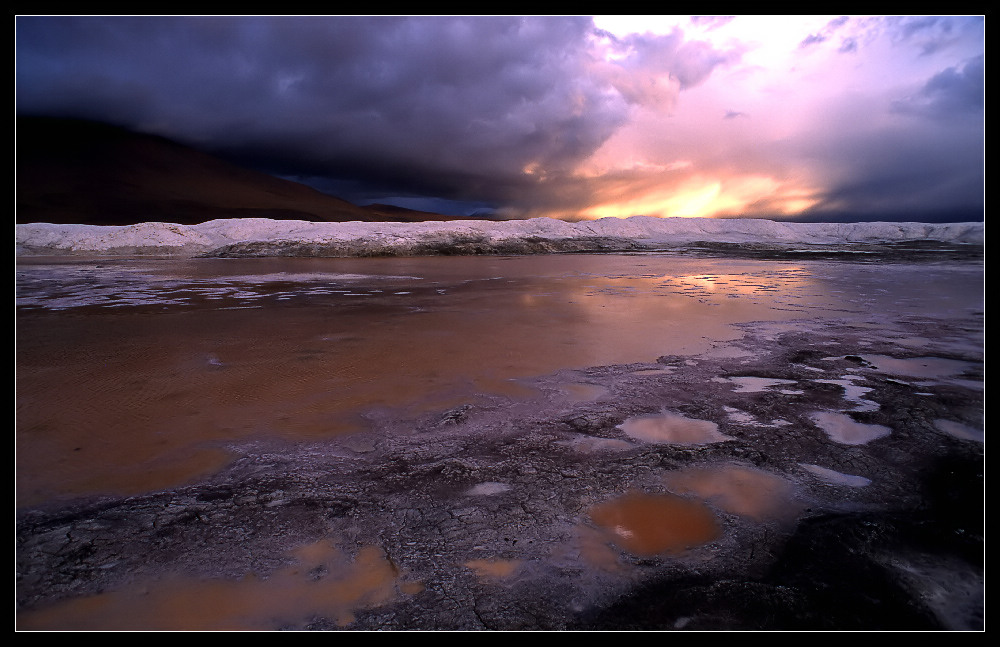 Sturm über der Laguna Colorado II