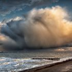 Sturm über der Nordsee