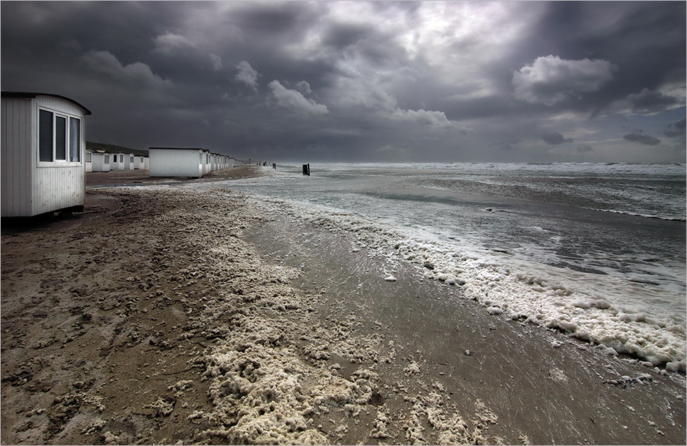 Sturm über der Nordsee