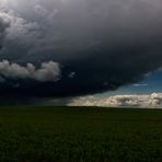 Sturm über der Prärie /Kanada Saskatchewan