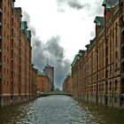 Sturm über der Speicherstadt