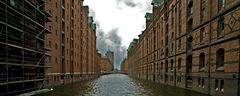 Sturm über der Speicherstadt