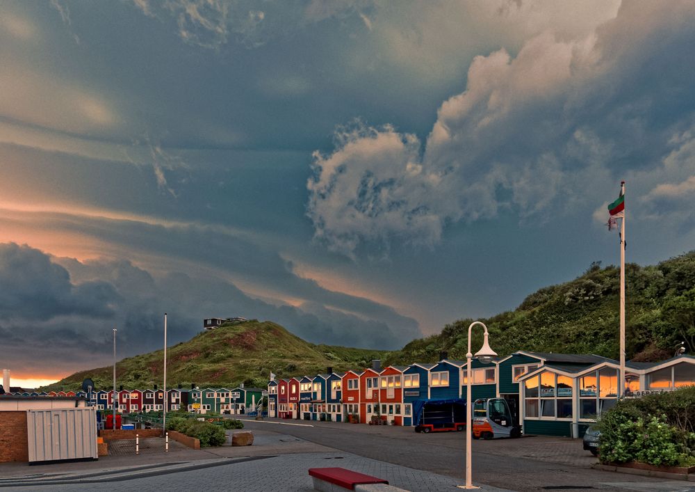 Sturm über Helgoland