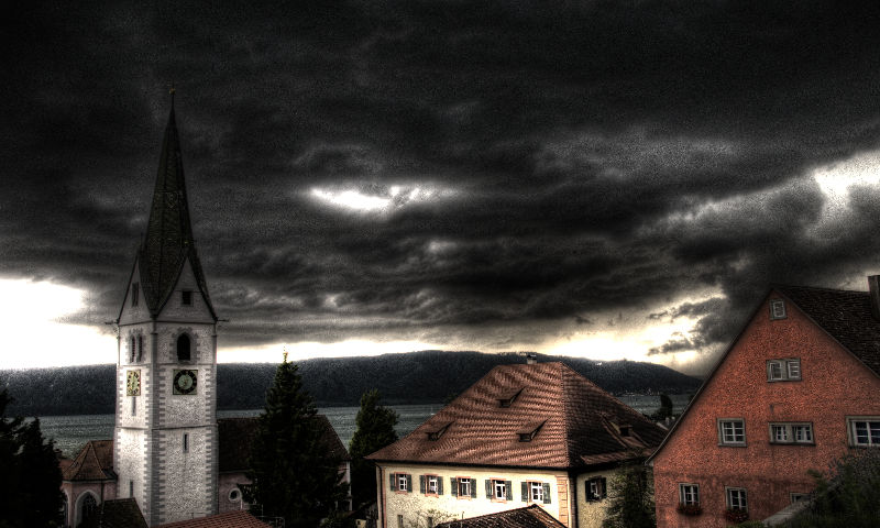 Sturm über Sipplingen am Bodensee