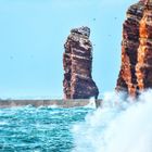 Sturm um die Lange Anna Helgoland 