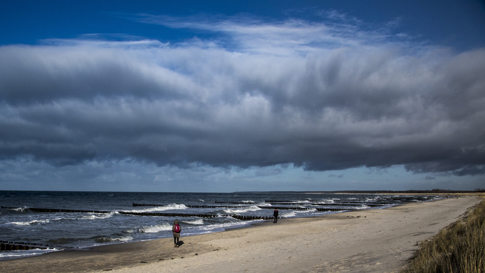 Sturm und Sonne - die Mischung stimmt