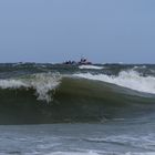 Sturm - Welle und Boot