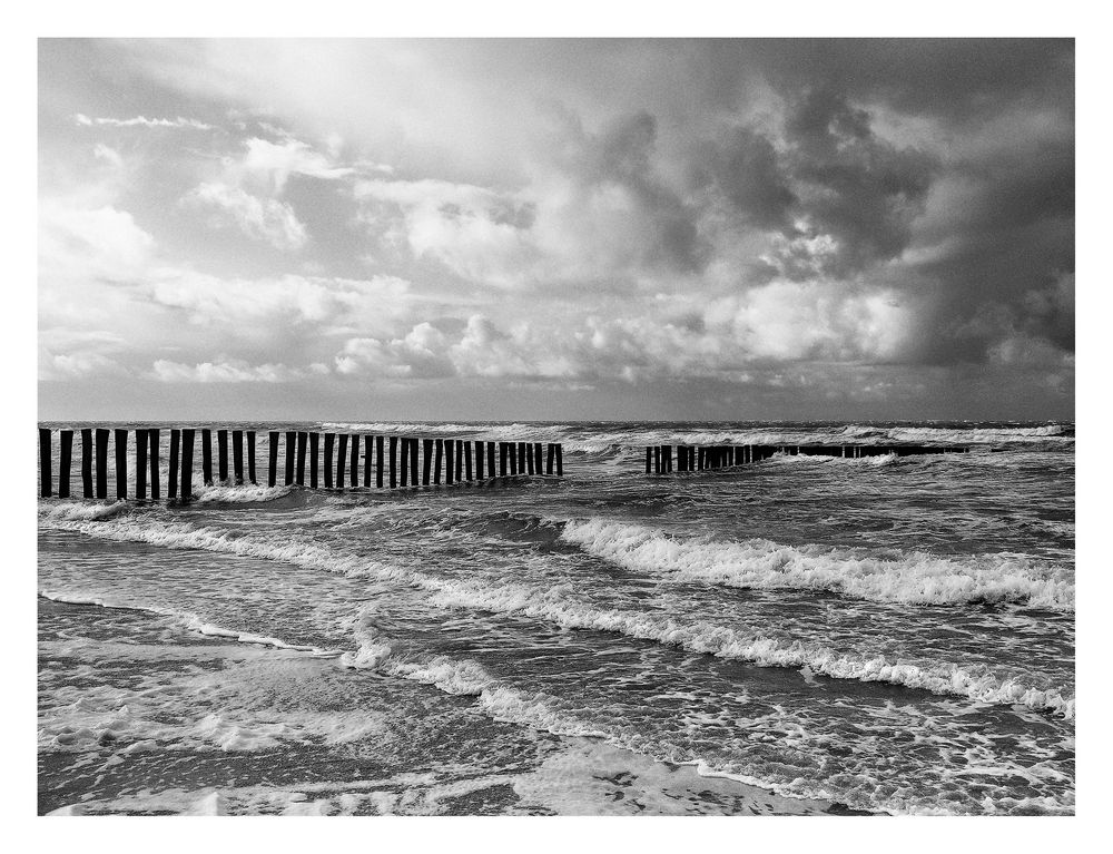 Sturm Wellen und Bunen, Ameland 2008