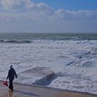 Sturmböen bis 122 km/h auf Borkum am 12.03.20