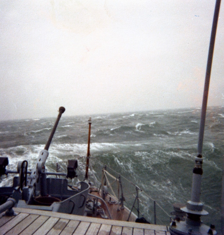 Sturmfahrt in der Nordsee