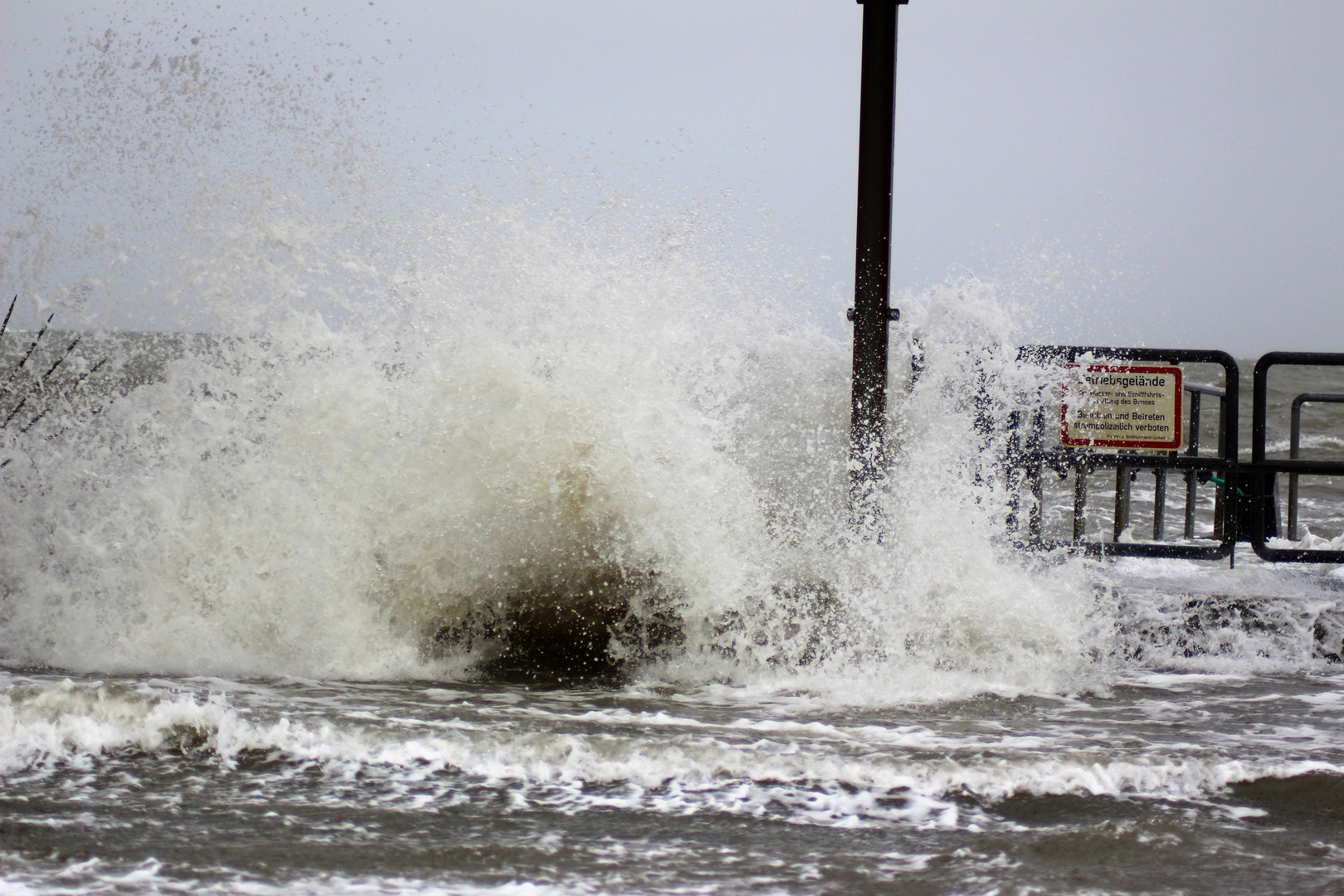 Sturmflut Cuxhaven 8.1.19 