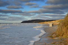 Sturmflut Hiddensee 2025