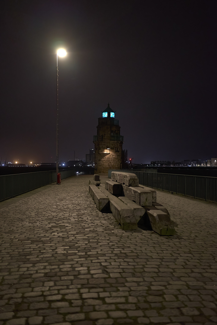 Sturmflut in Bremen bei Nacht 13