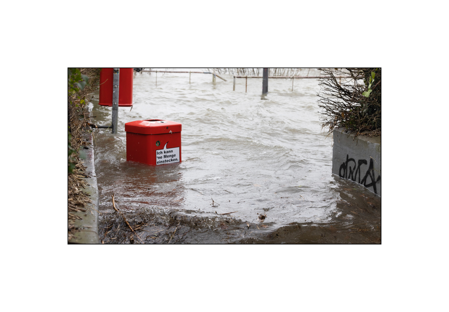 Sturmflut in Hamburg