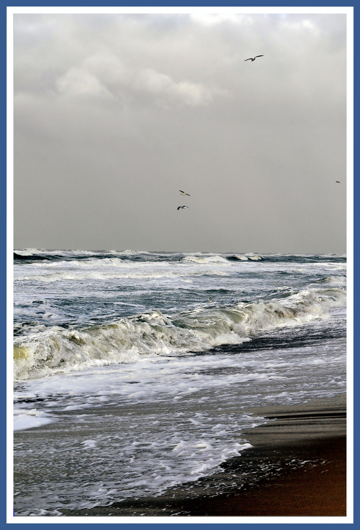 Sturmfront auf Sylt...