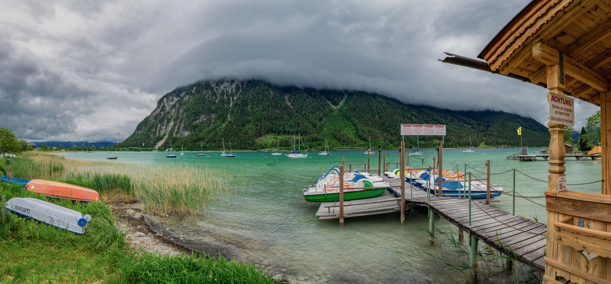 Sturmlage am Achensee