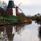 Sturmschaden, die Greetsieler Mühle nach dem Orkan