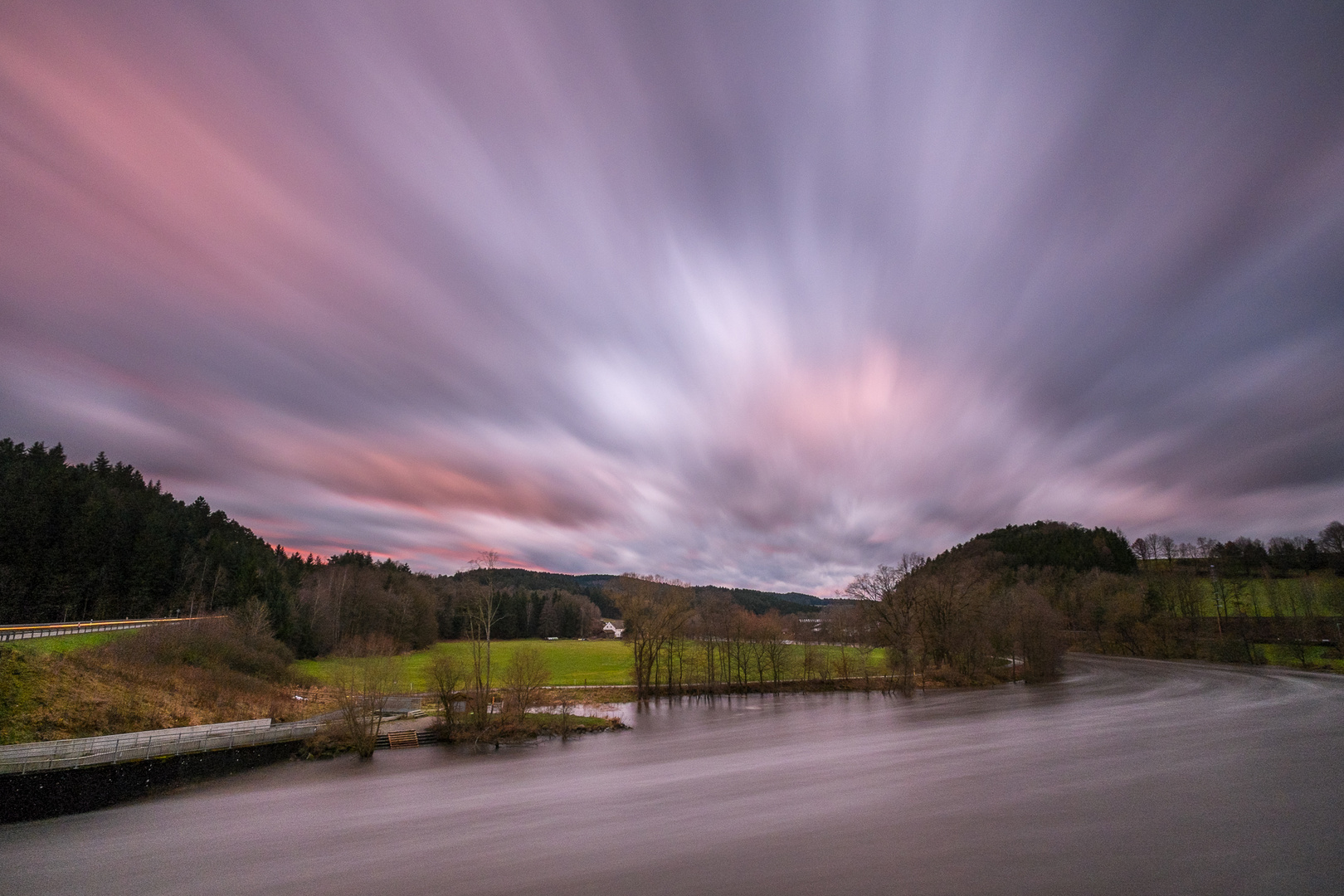 Sturmtag am 10.01.2015 mit Hochwasser