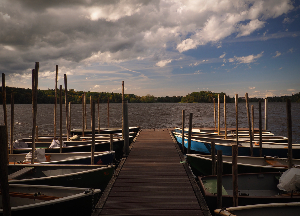 Sturmtief am Abtsdorfer See am 30.September2019